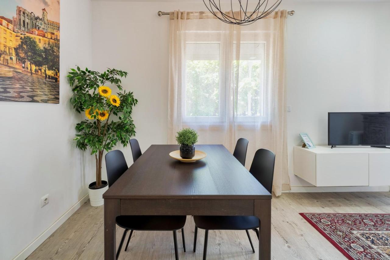 Setubal Downtown Garden Apartman Kültér fotó