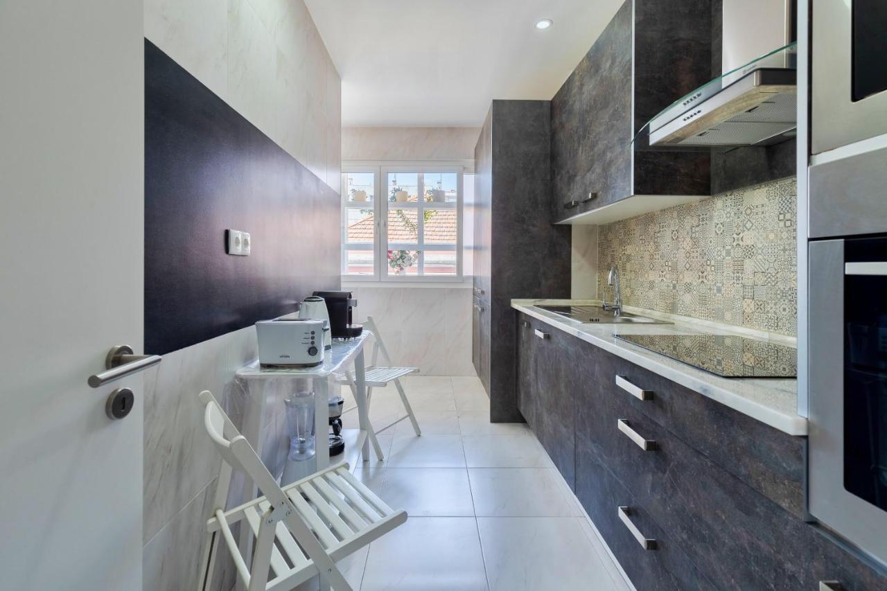 Setubal Downtown Garden Apartman Kültér fotó